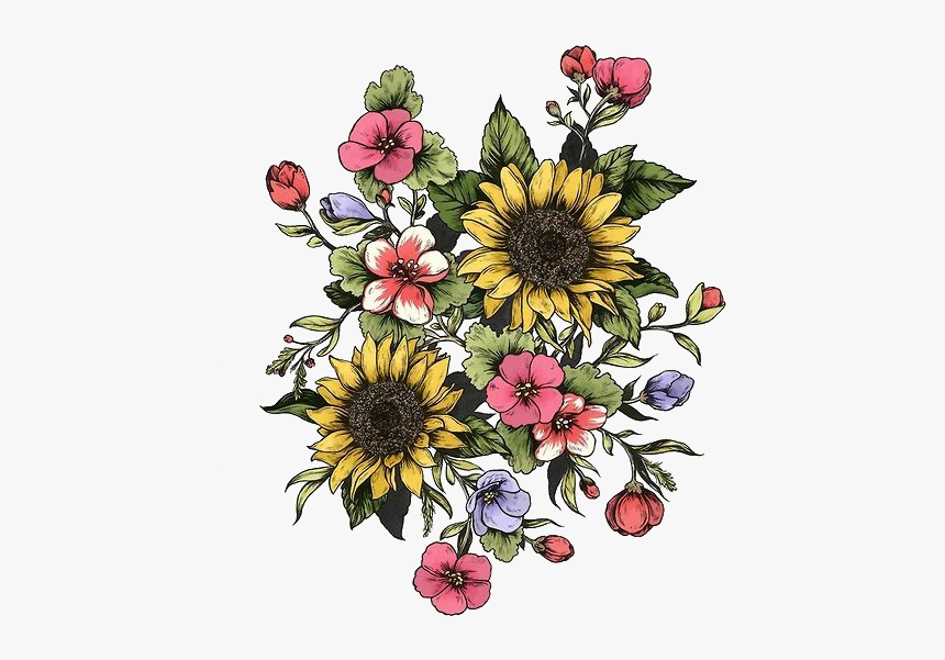 Detail Transparent Flower Png Nomer 26