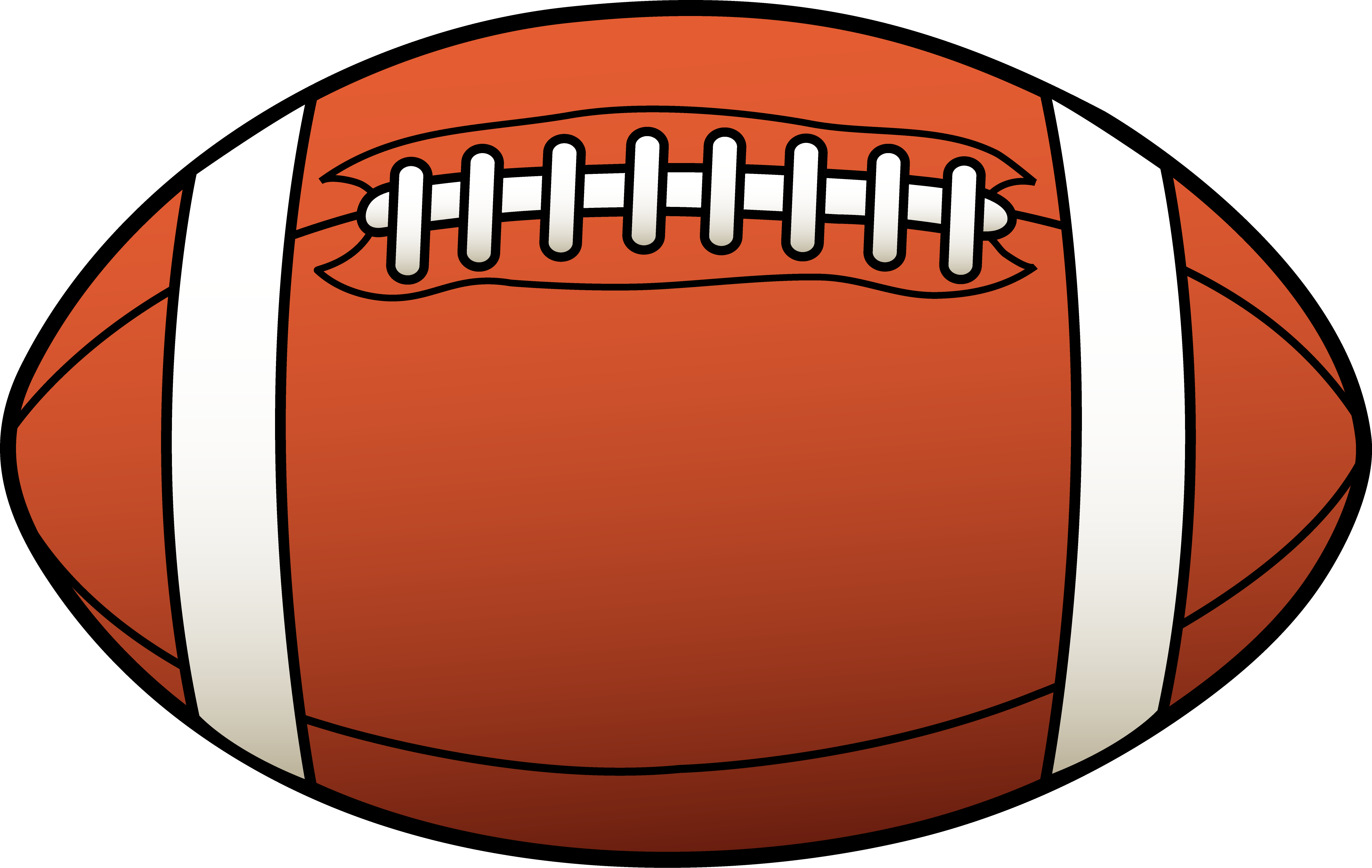 Detail Transparent Football Clipart Nomer 8