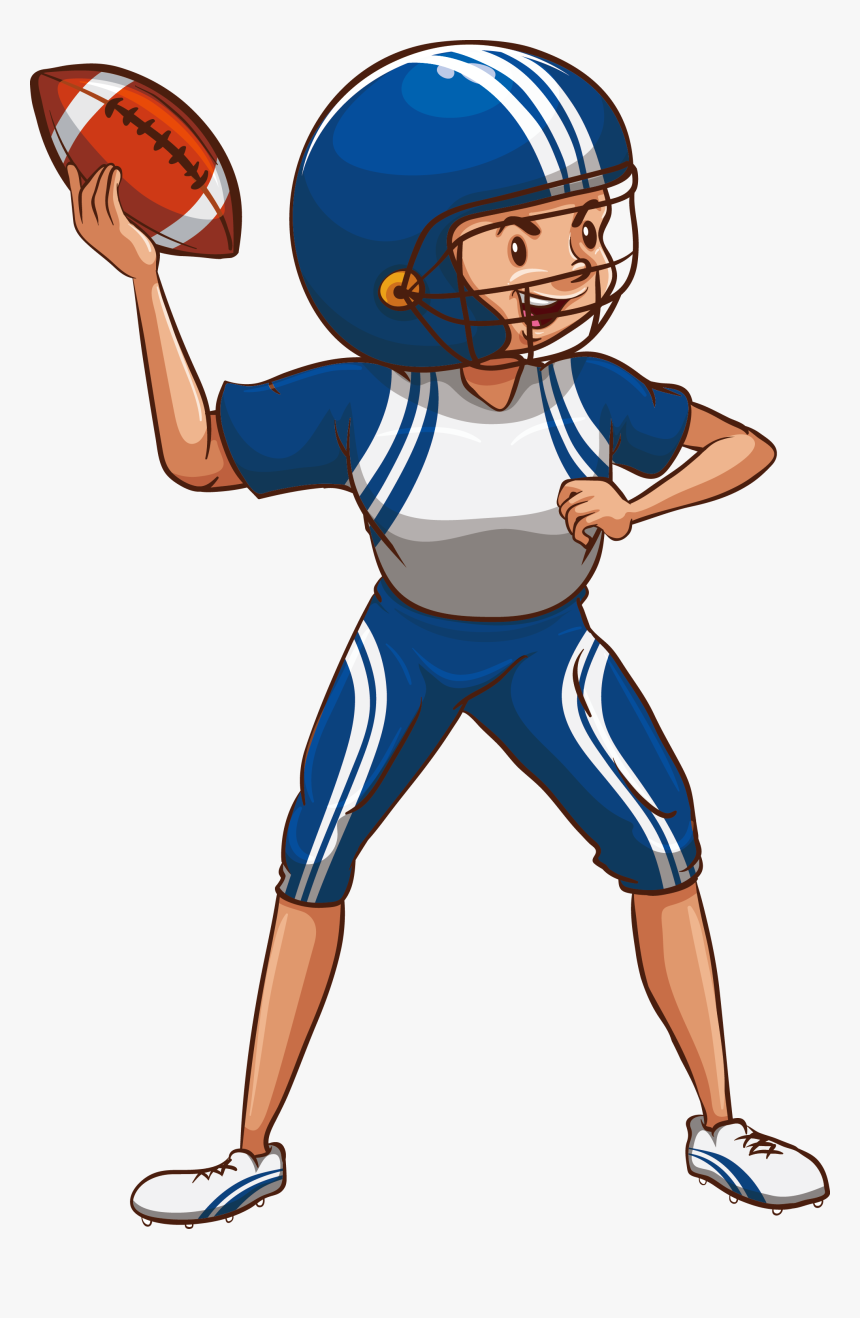 Detail Transparent Football Clipart Nomer 22