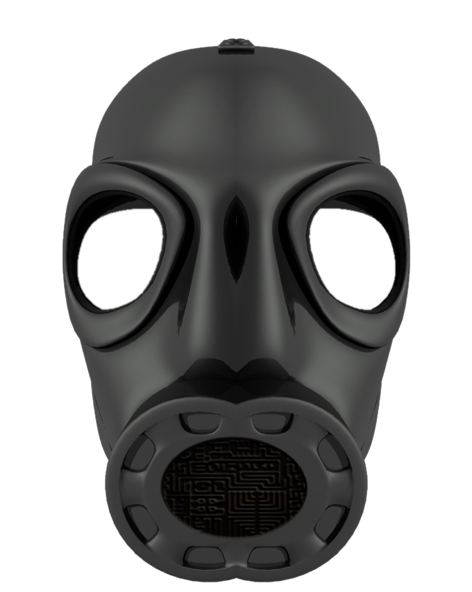 Detail Transparent Gas Mask Nomer 16