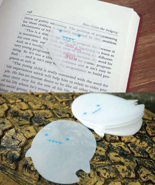 Detail Transparent Ghost Sticky Notes Nomer 2