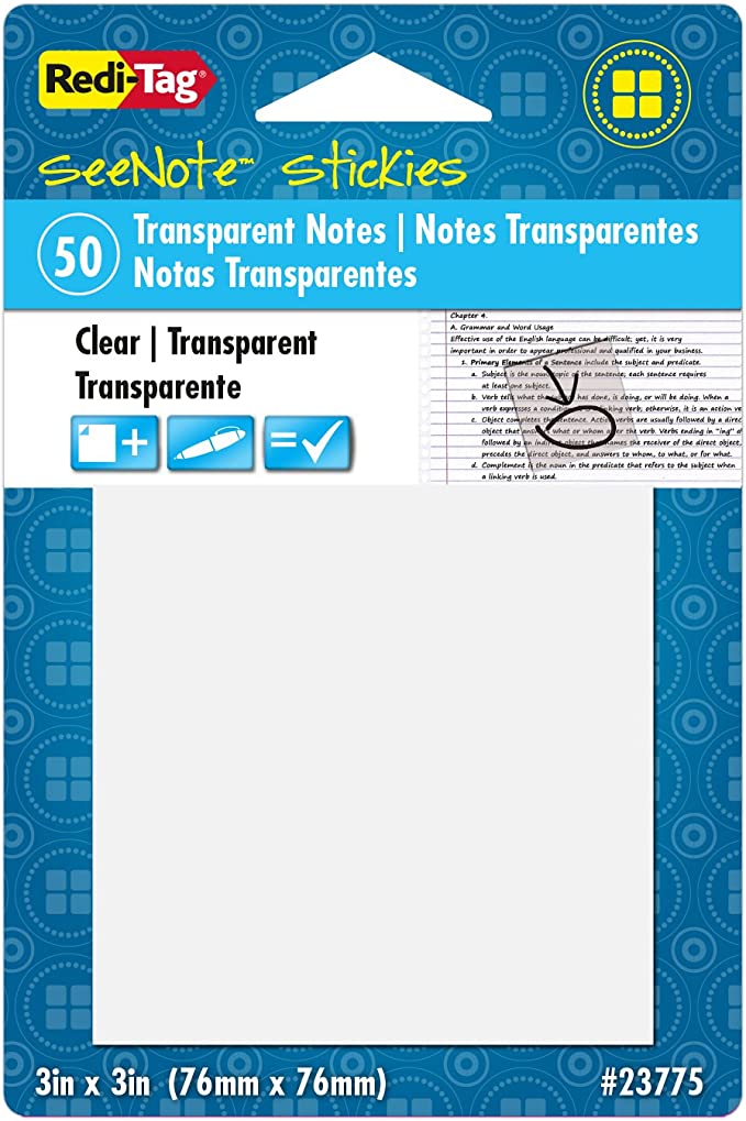 Detail Transparent Ghost Sticky Notes Nomer 17