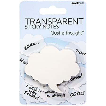 Detail Transparent Ghost Sticky Notes Nomer 21