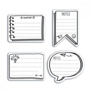 Detail Transparent Ghost Sticky Notes Nomer 40