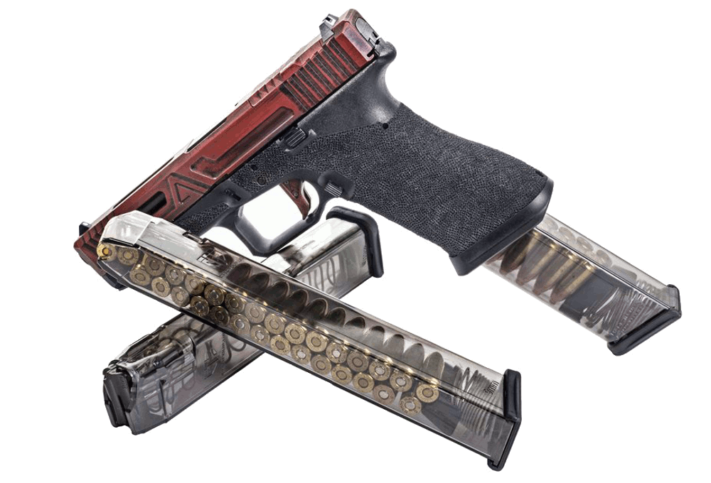 Detail Transparent Glock Nomer 14