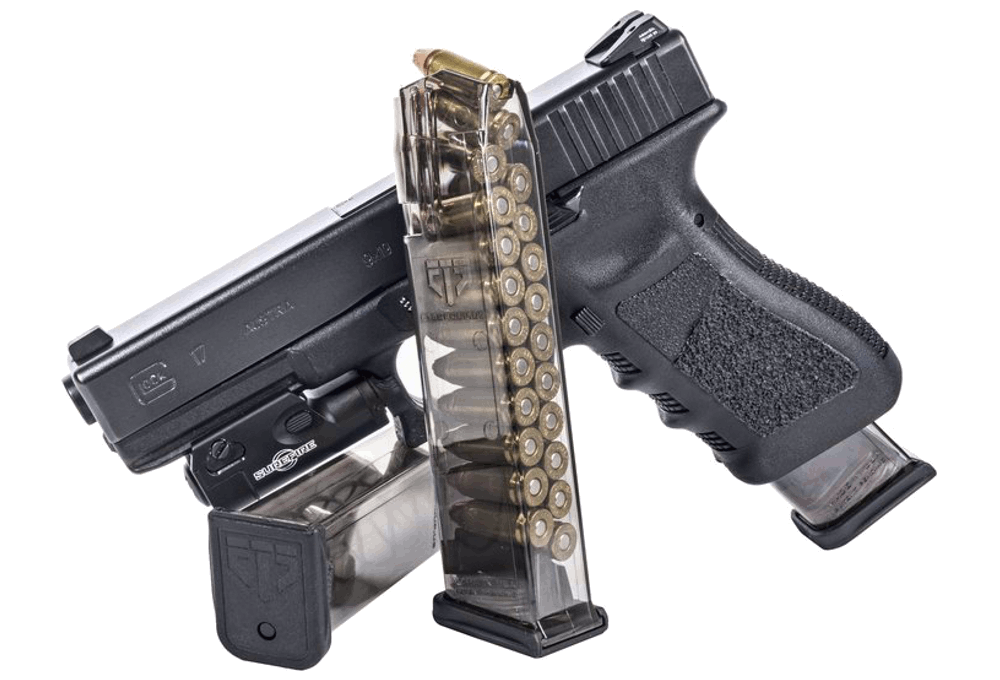 Detail Transparent Glock Nomer 19