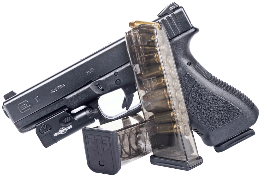 Detail Transparent Glock Nomer 38