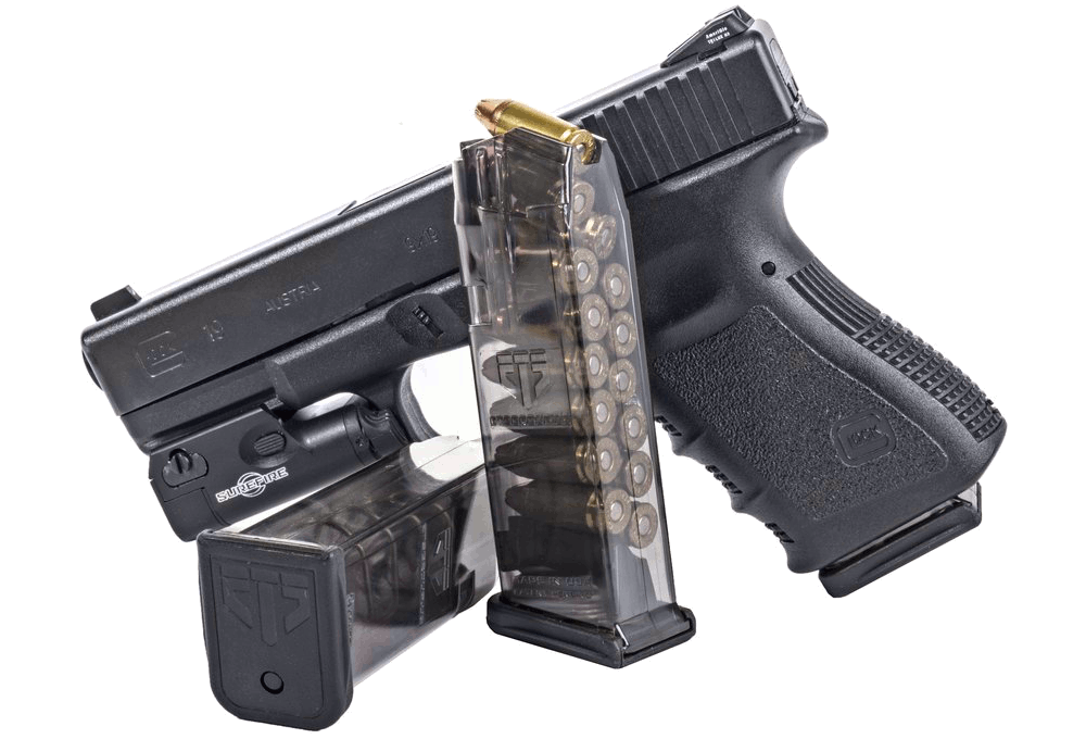 Detail Transparent Glock Nomer 5