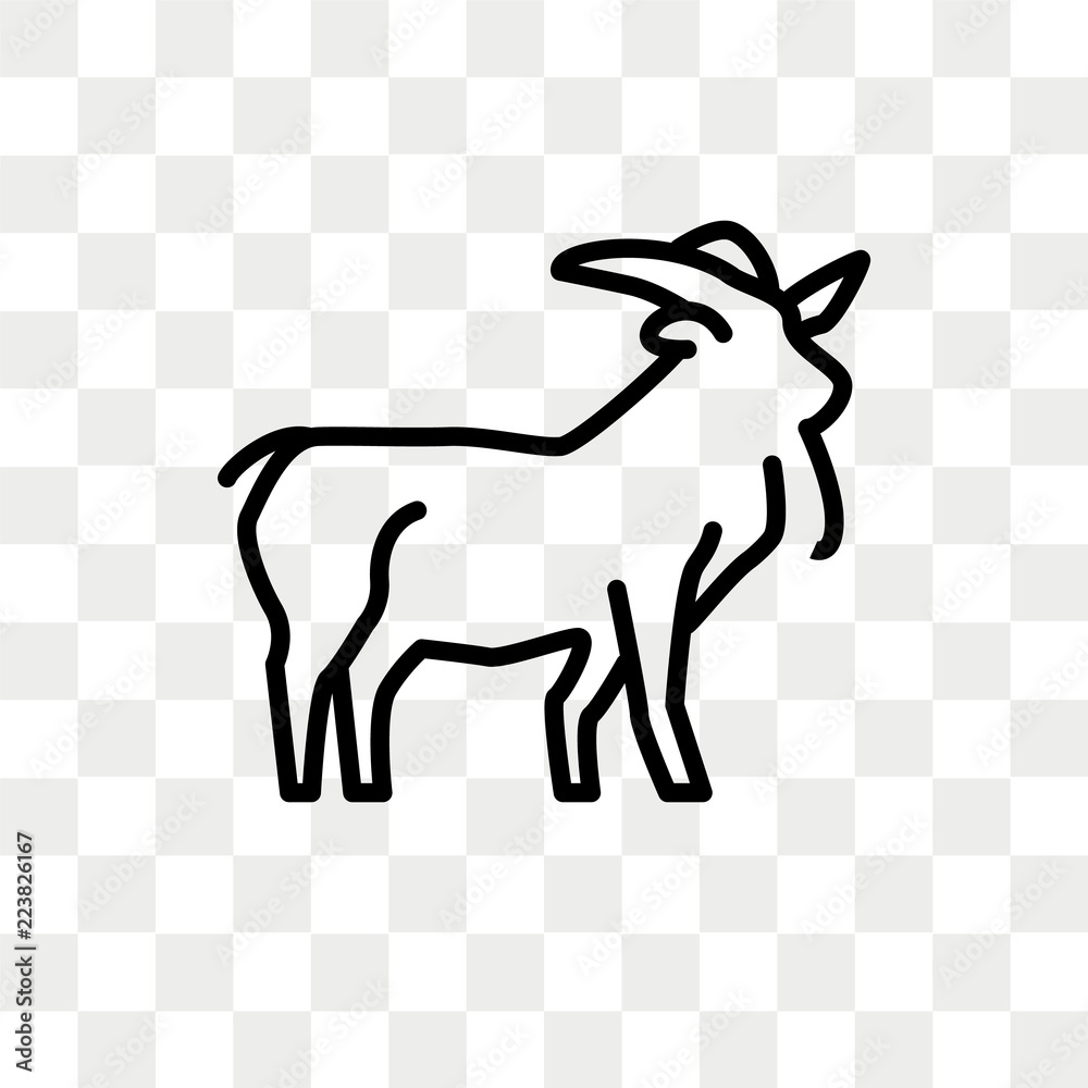 Detail Transparent Goat Nomer 40