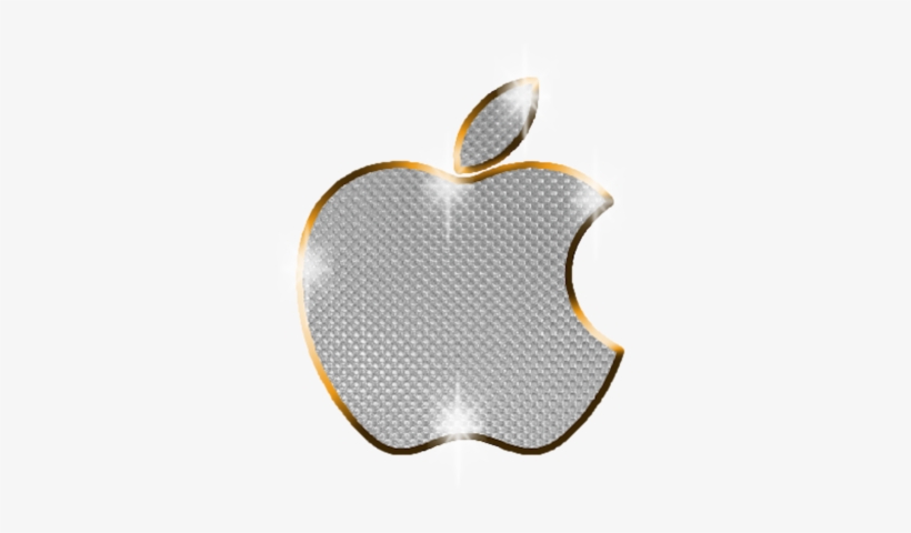 Detail Transparent Gold Apple Logo Nomer 15