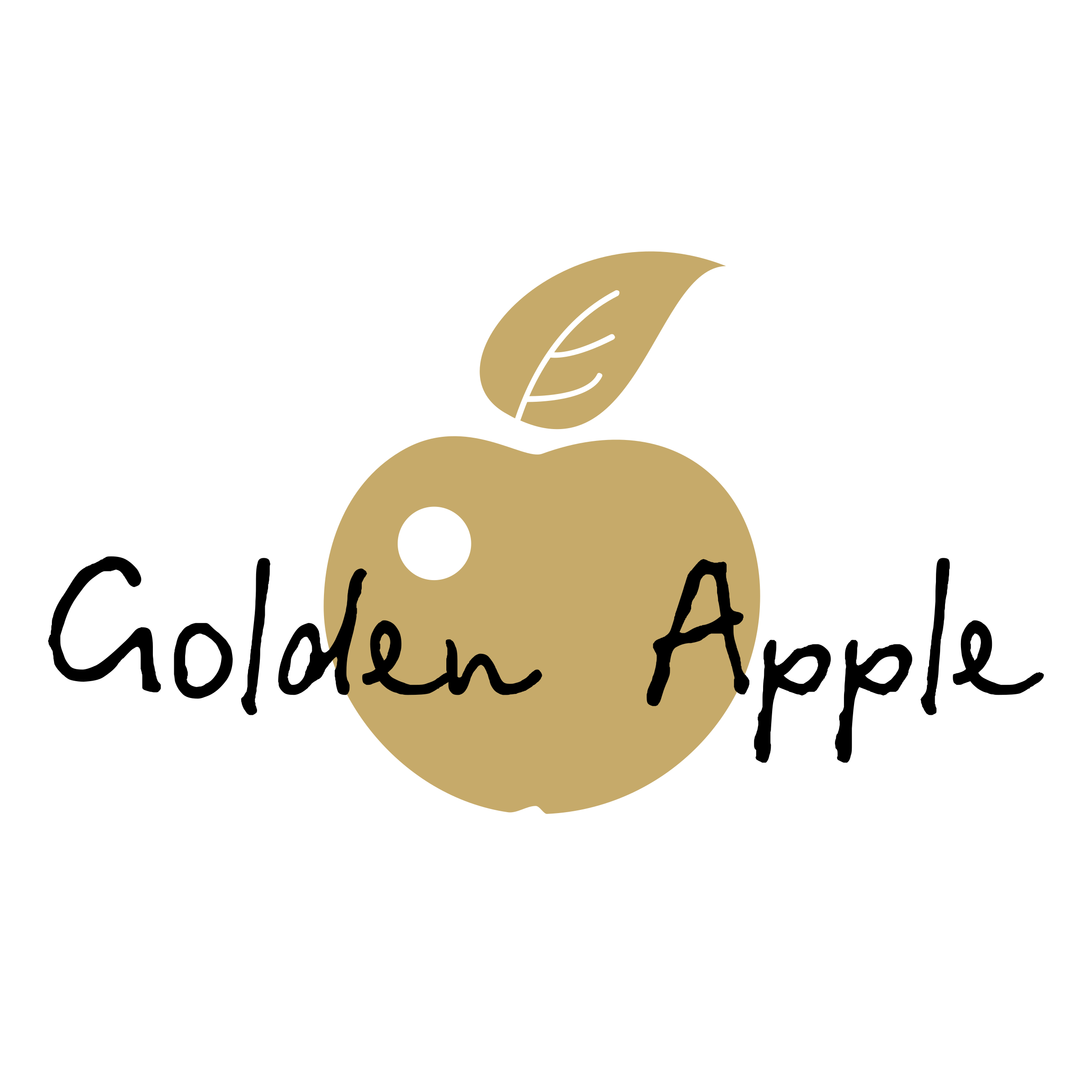 Detail Transparent Gold Apple Logo Nomer 22