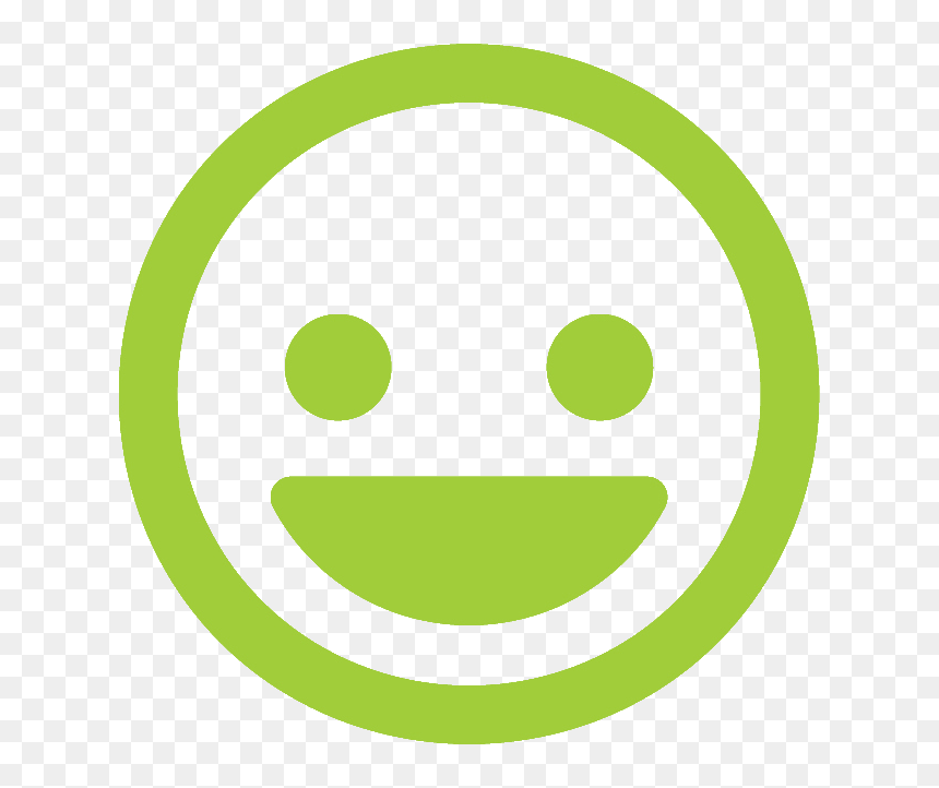 Detail Transparent Green Smiley Face Nomer 13