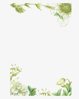 Detail Transparent Greenery Border Nomer 47