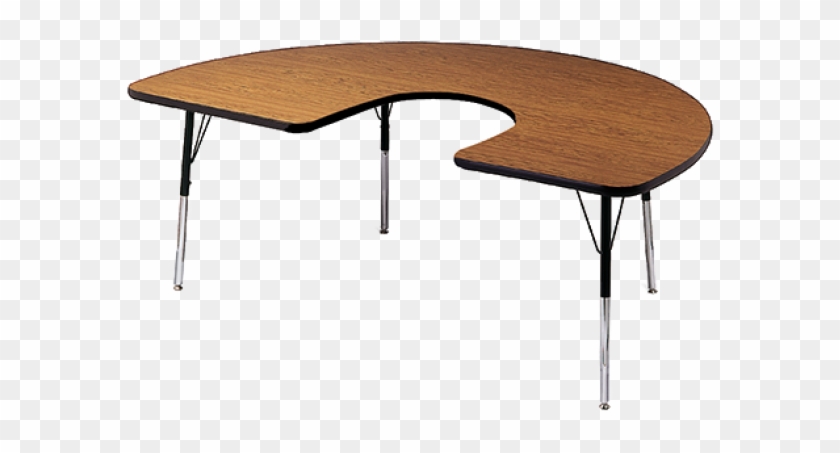 Transparent Horseshoe Table - KibrisPDR