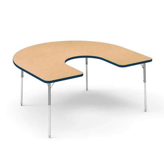 Detail Transparent Horseshoe Table Nomer 10