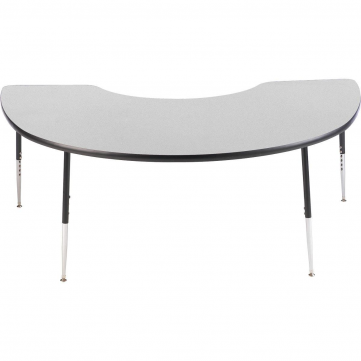 Detail Transparent Horseshoe Table Nomer 12
