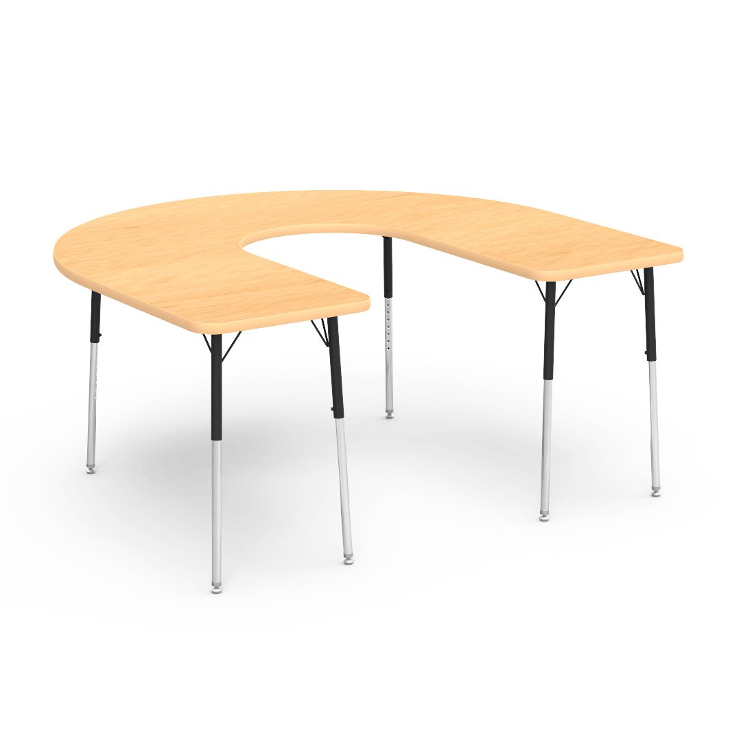 Detail Transparent Horseshoe Table Nomer 14