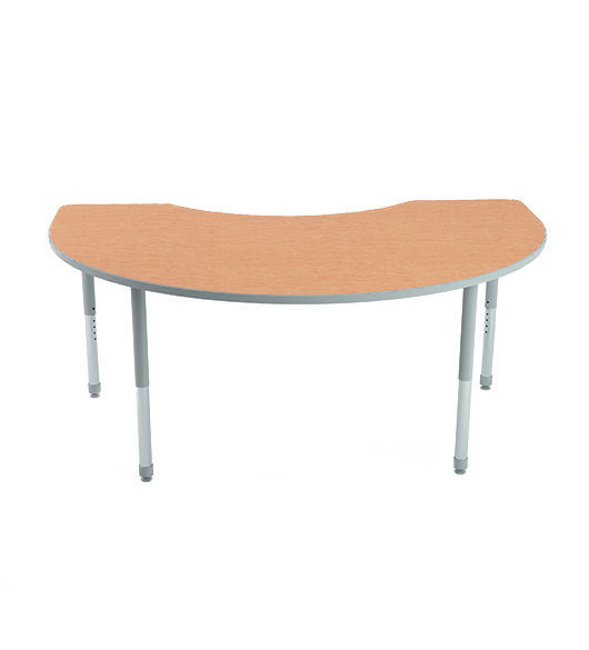 Detail Transparent Horseshoe Table Nomer 16