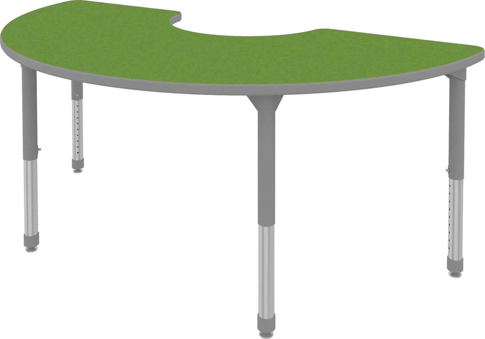 Detail Transparent Horseshoe Table Nomer 21