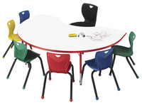 Detail Transparent Horseshoe Table Nomer 23