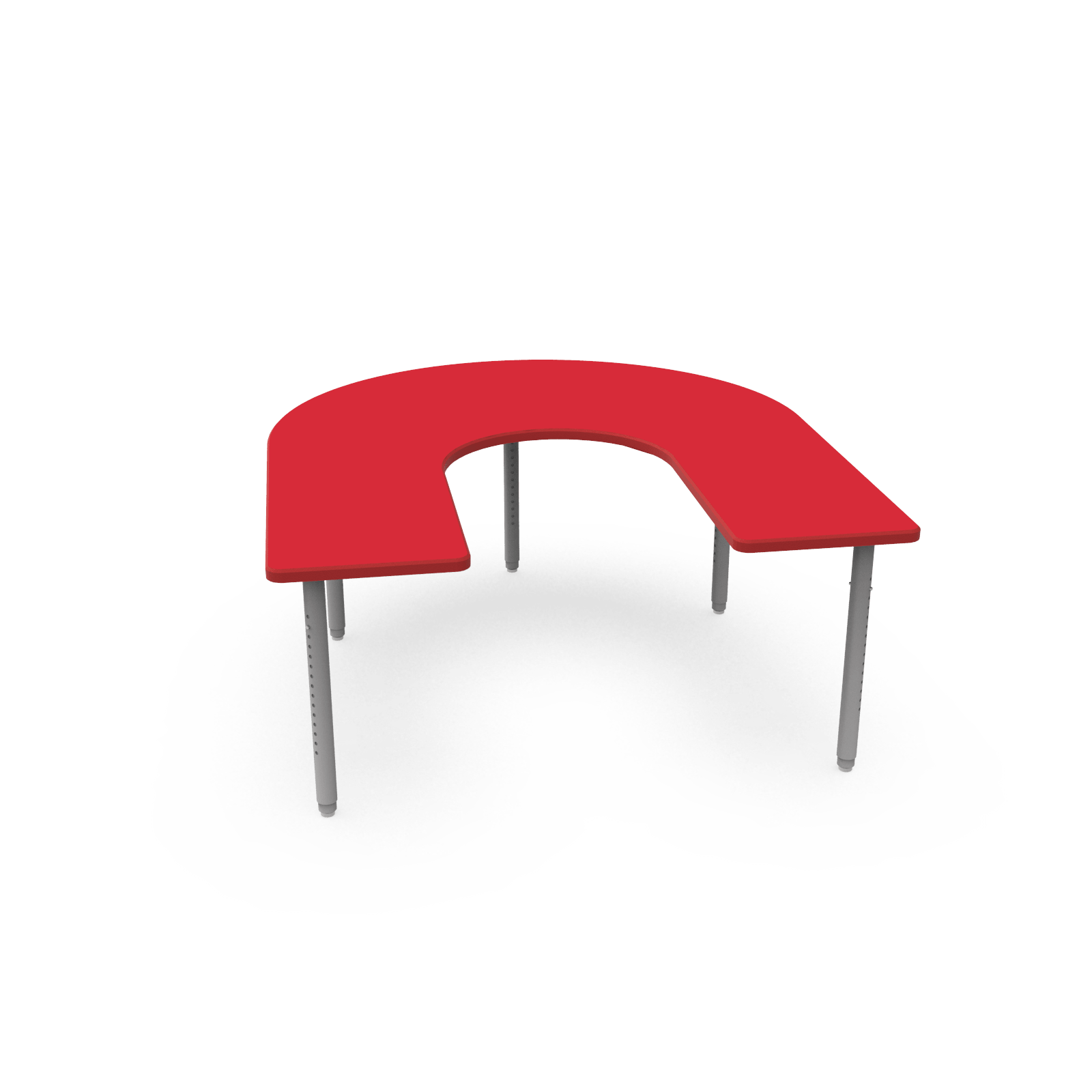 Detail Transparent Horseshoe Table Nomer 24