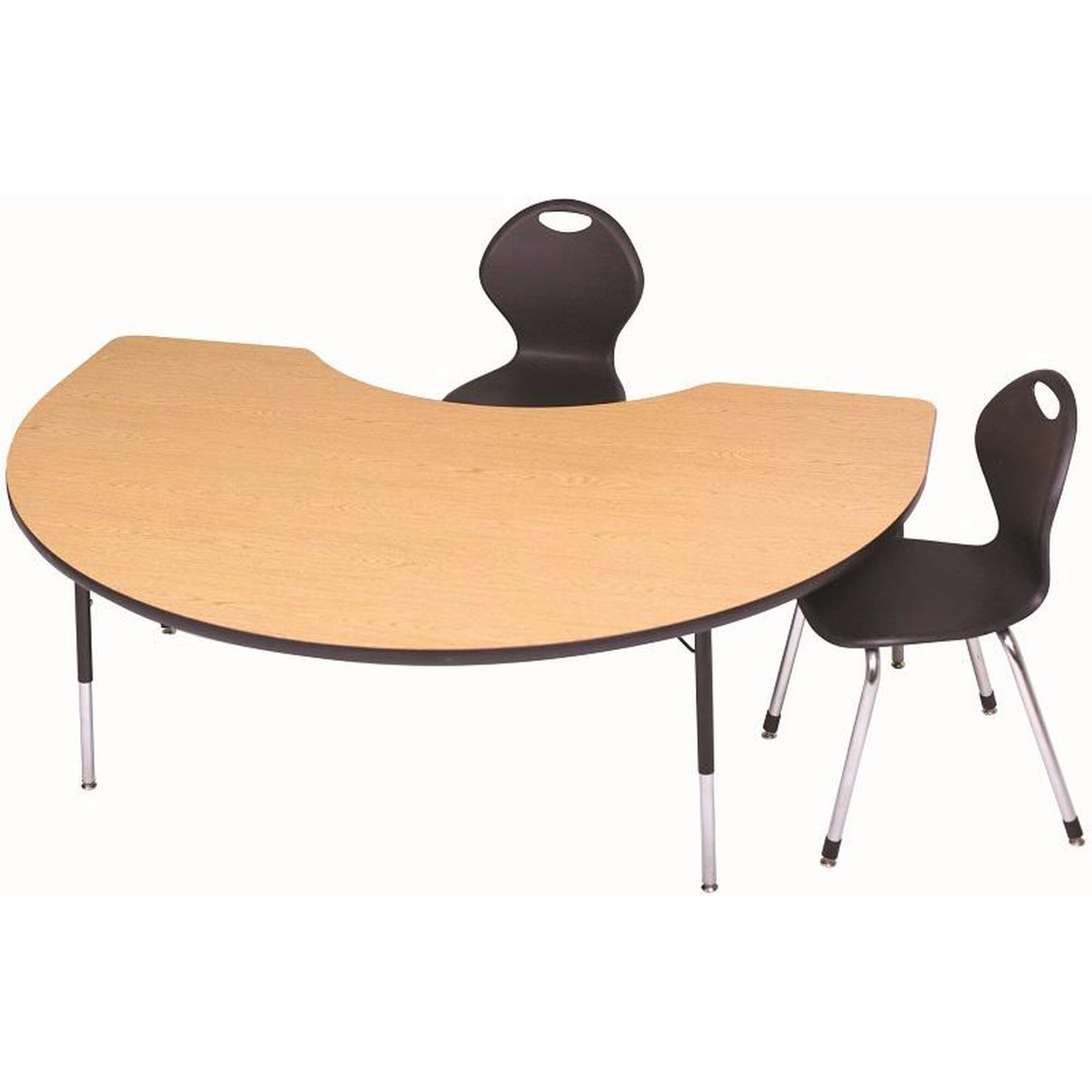 Detail Transparent Horseshoe Table Nomer 25