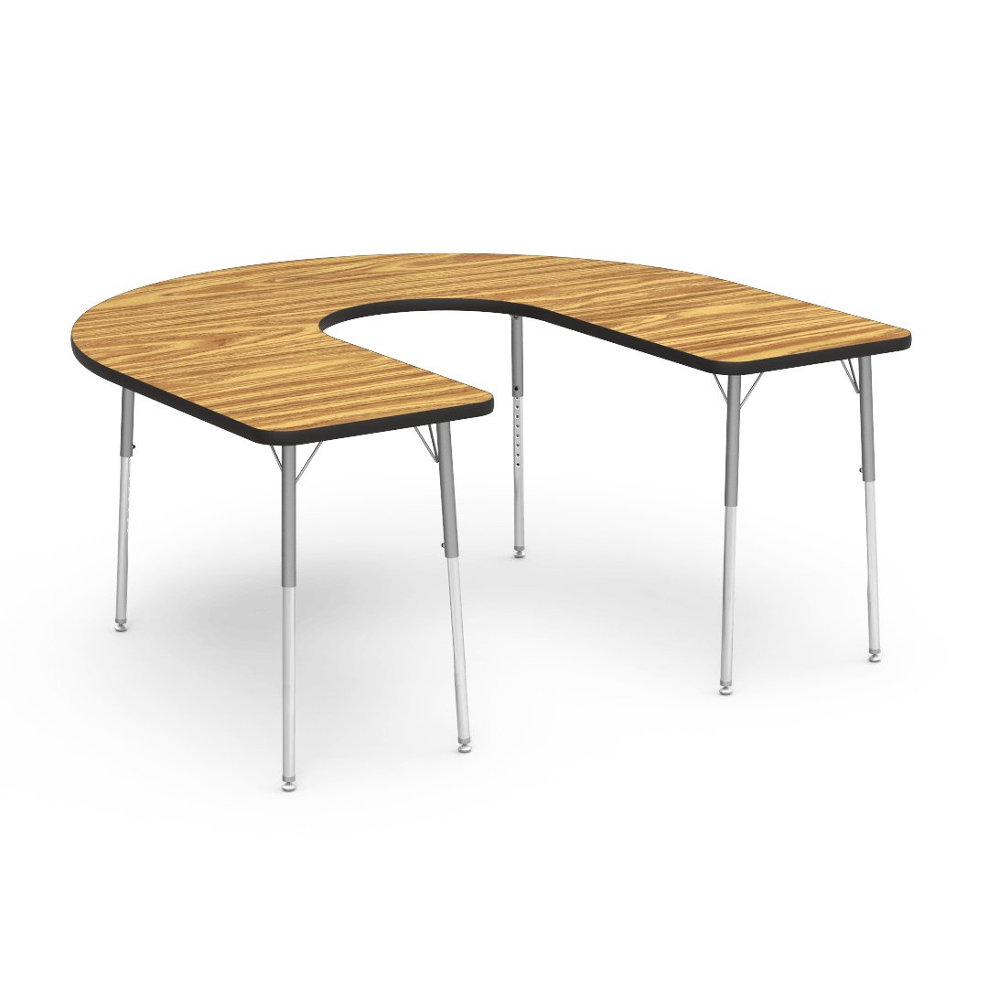 Detail Transparent Horseshoe Table Nomer 31