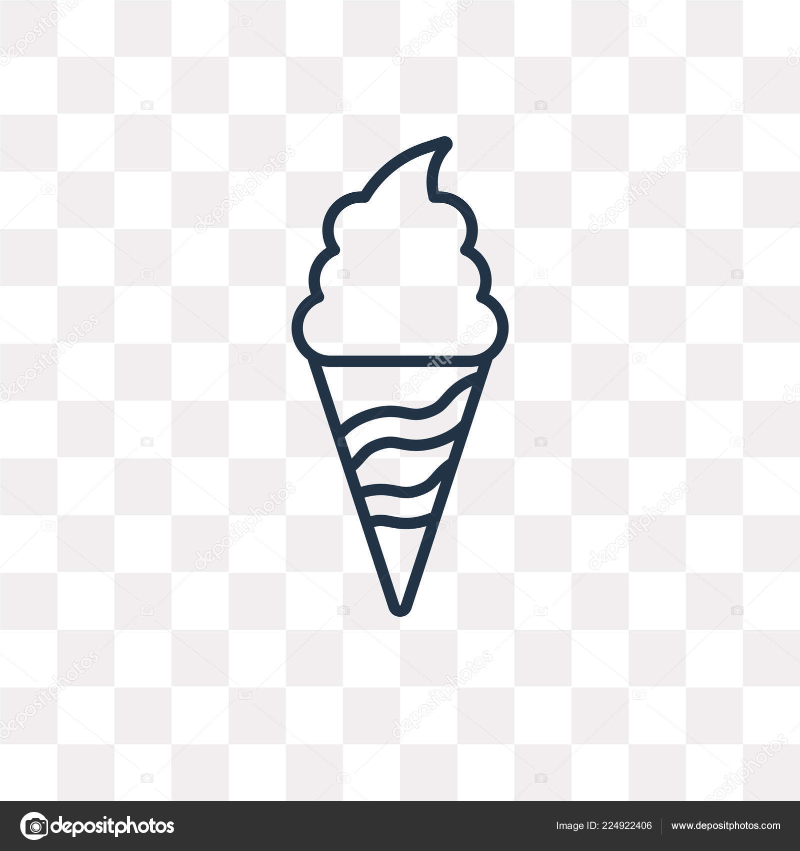 Detail Transparent Ice Cream Nomer 15