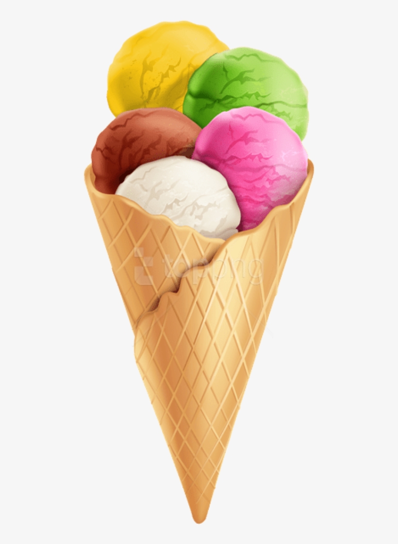 Detail Transparent Ice Cream Nomer 3