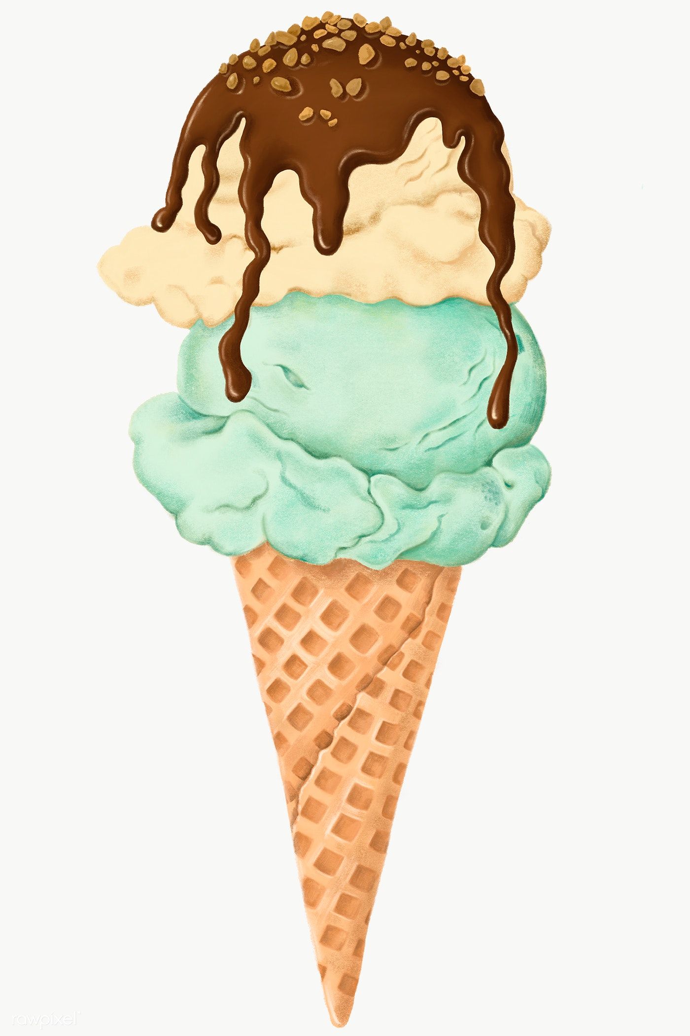 Detail Transparent Ice Cream Nomer 36