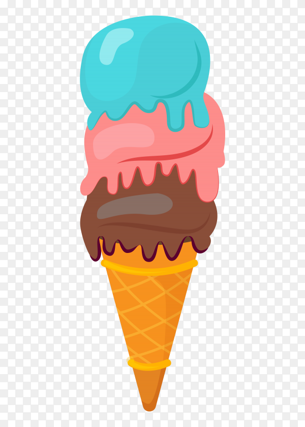 Detail Transparent Ice Cream Nomer 40