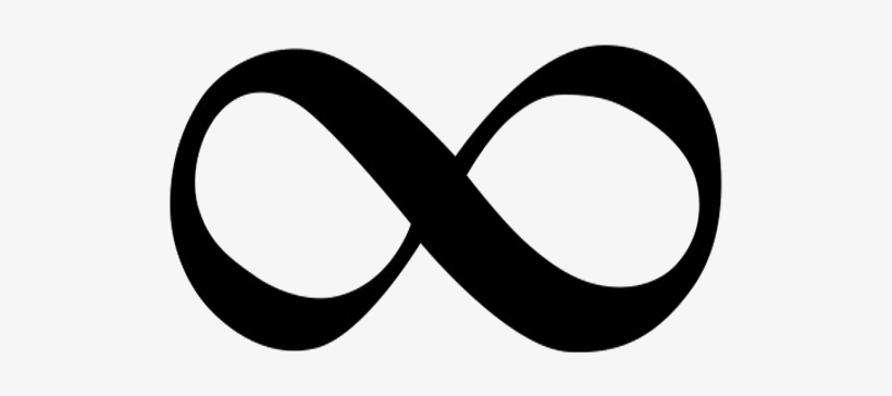 Detail Transparent Infinity Symbol Nomer 13