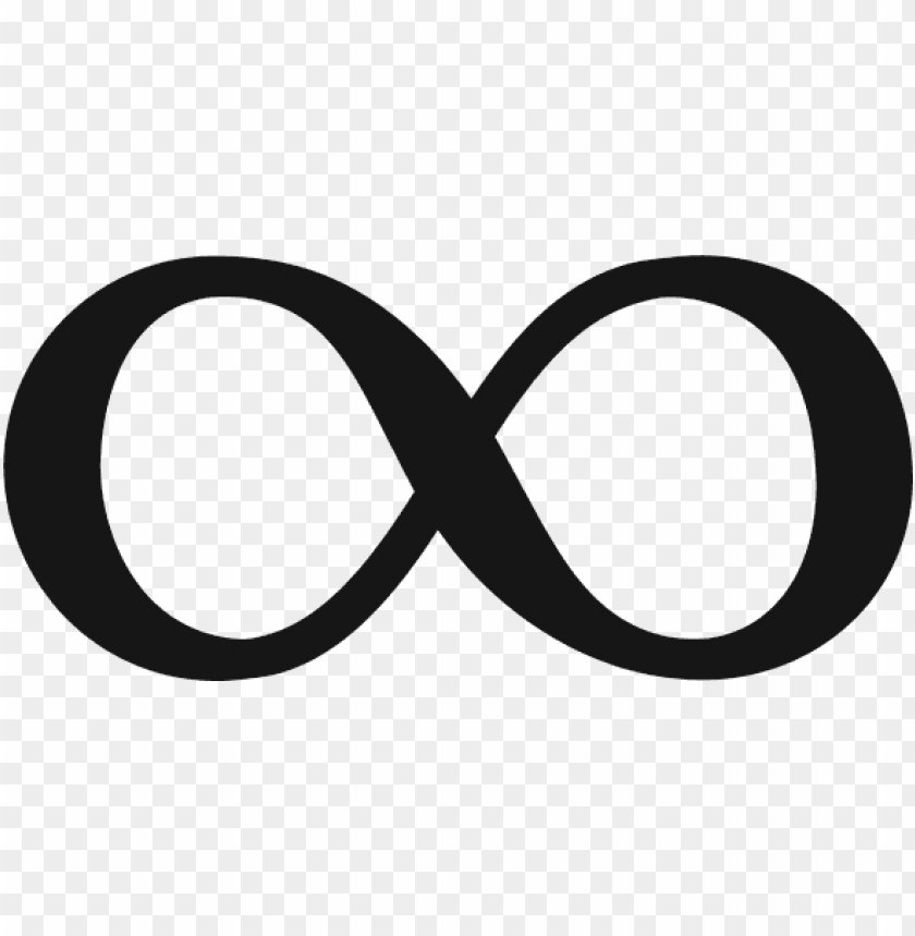 Detail Transparent Infinity Symbol Nomer 4