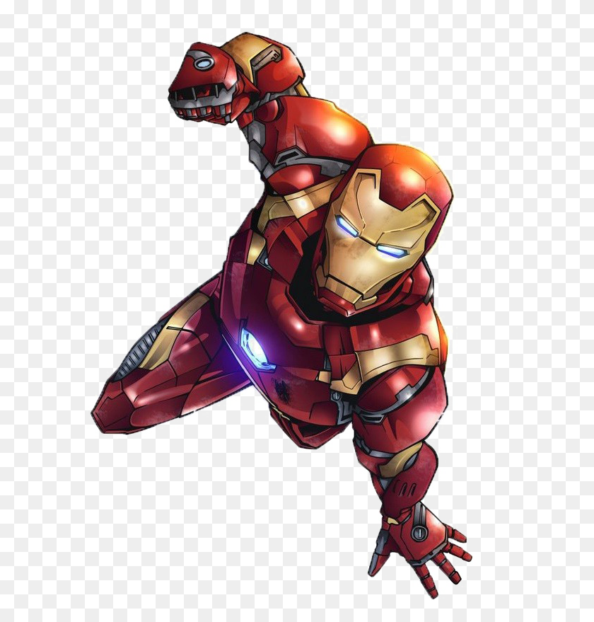 Detail Transparent Iron Man Nomer 32