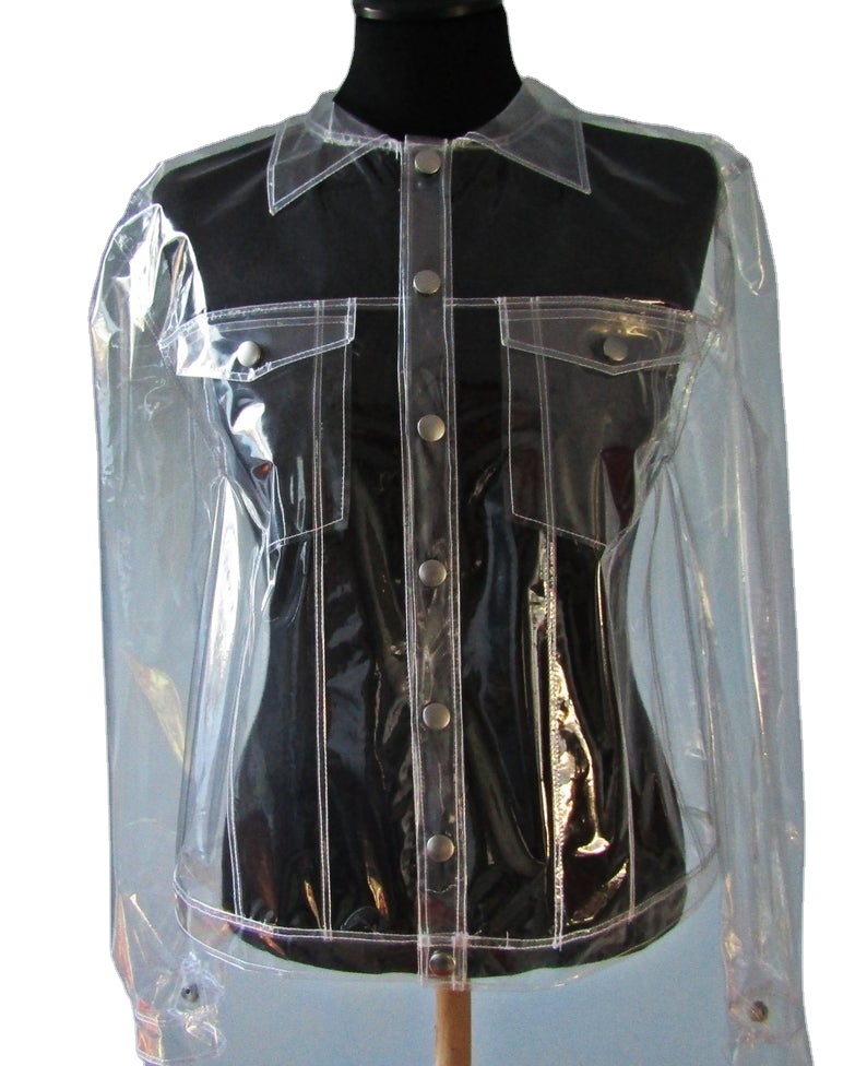 Detail Transparent Jacket Nomer 42