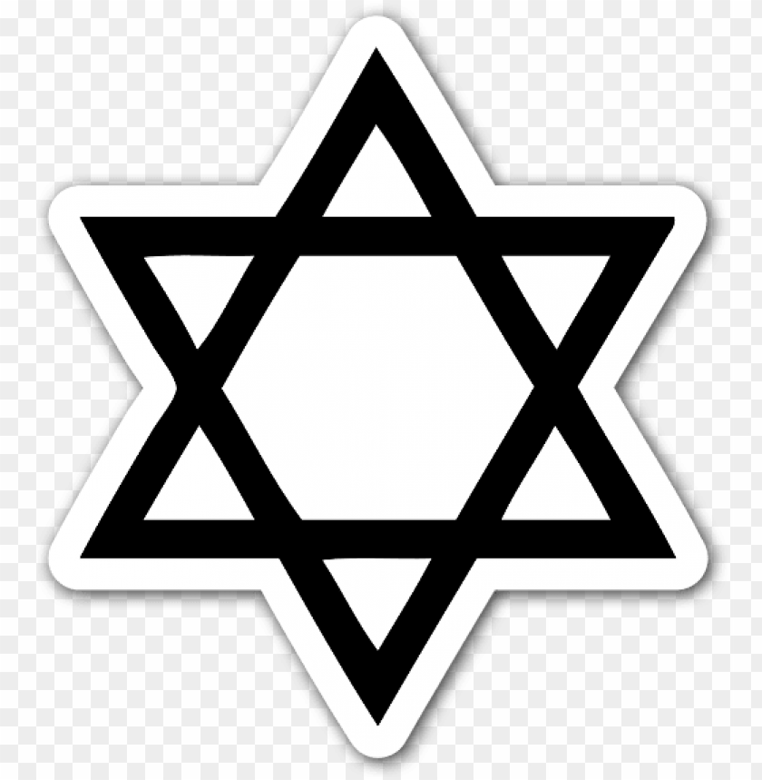 Detail Transparent Jewish Star Nomer 2