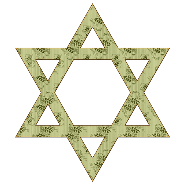 Detail Transparent Jewish Star Nomer 25