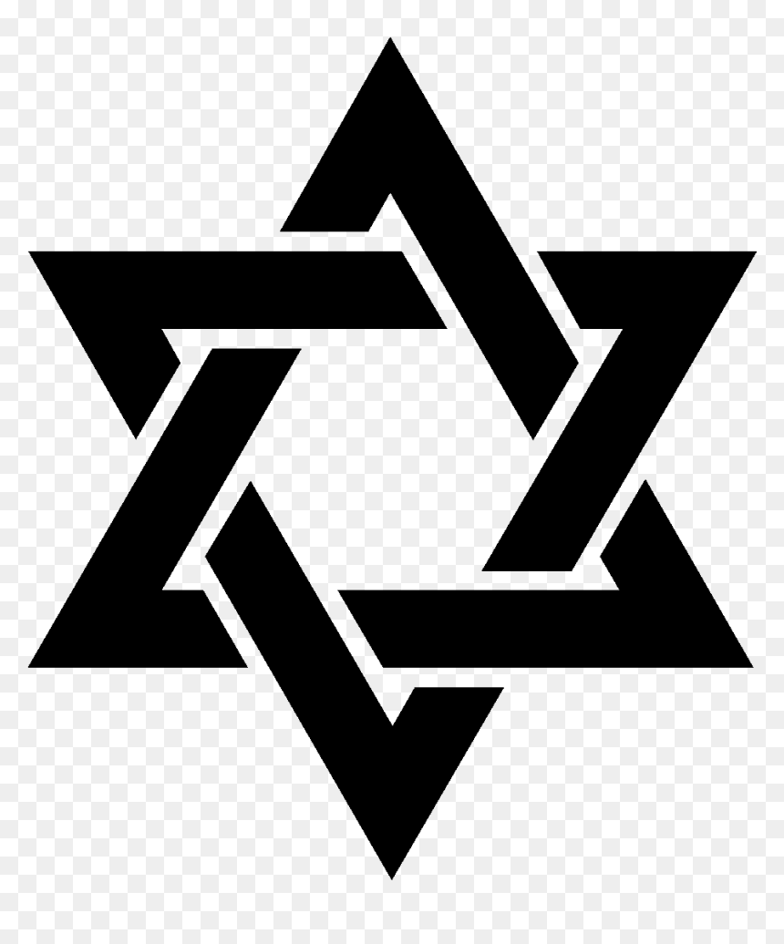 Detail Transparent Jewish Star Nomer 27