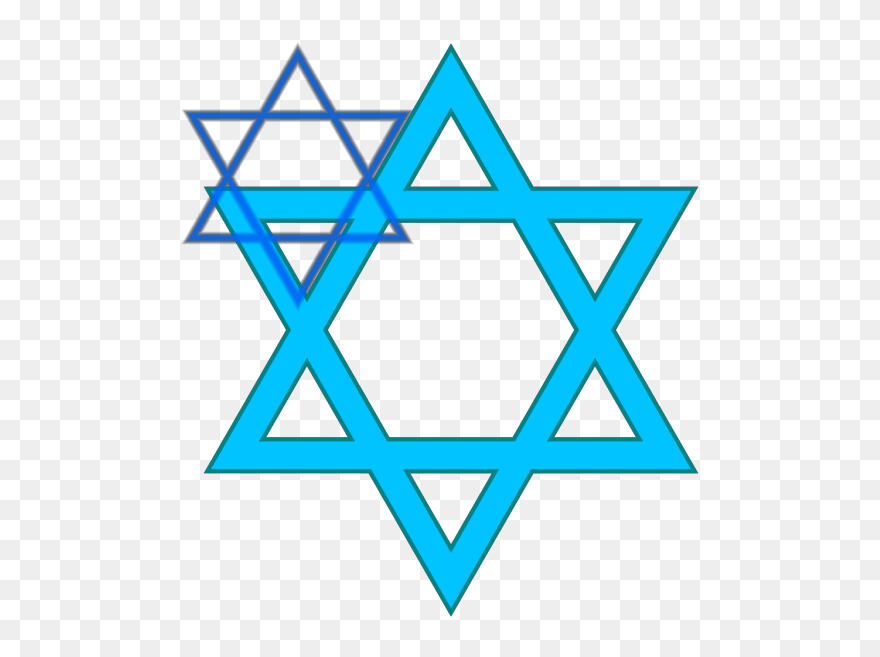 Detail Transparent Jewish Star Nomer 35