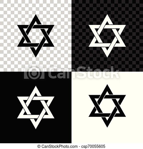Detail Transparent Jewish Star Nomer 56
