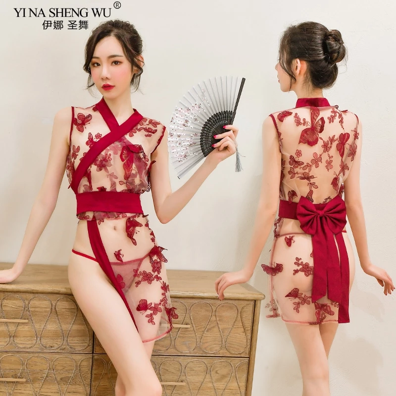 Detail Transparent Kimono Nomer 3