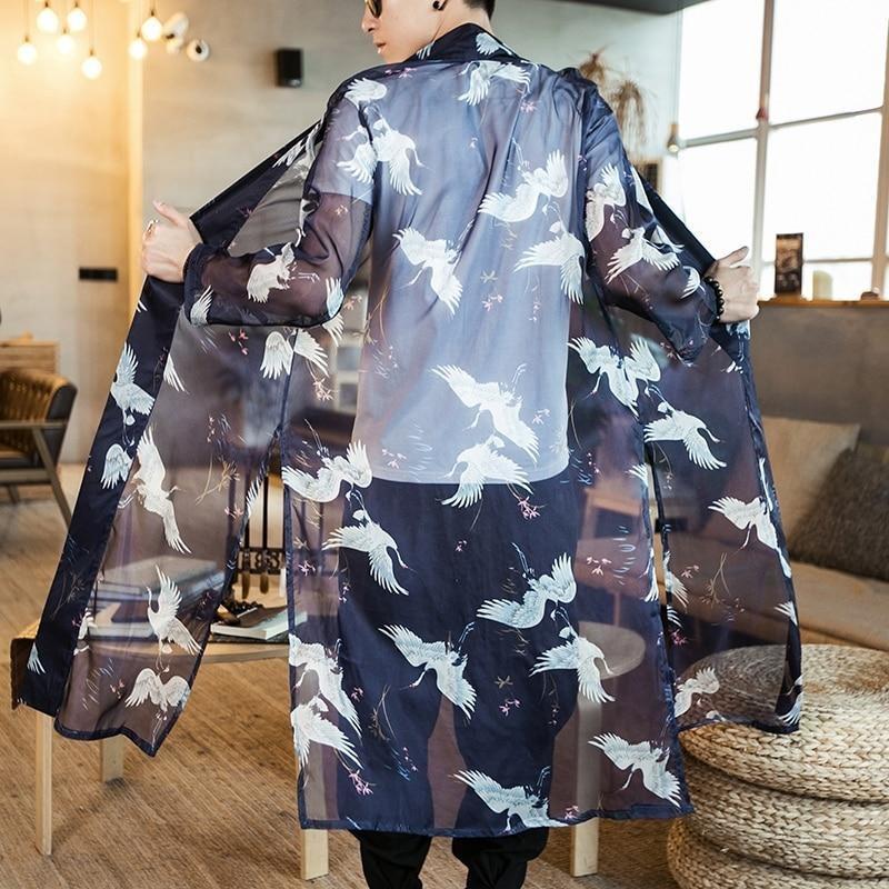 Detail Transparent Kimono Nomer 29