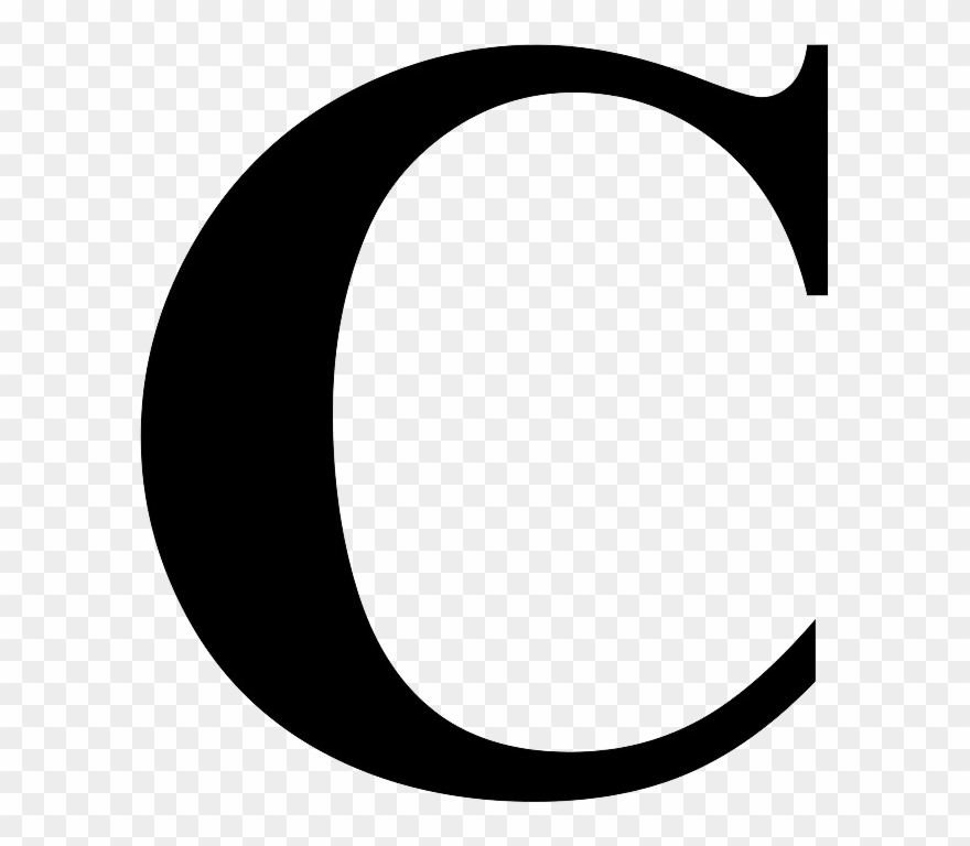 Detail Transparent Letter C Nomer 2