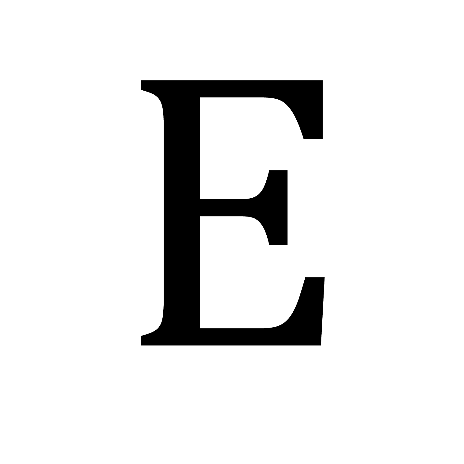 Detail Transparent Letter E Nomer 10