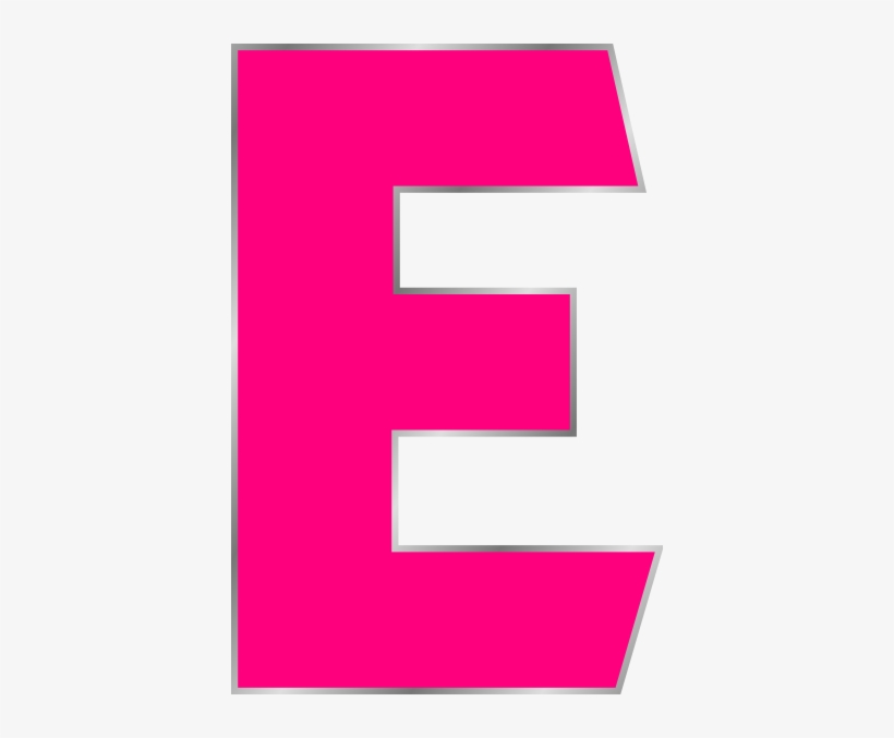 Detail Transparent Letter E Nomer 27