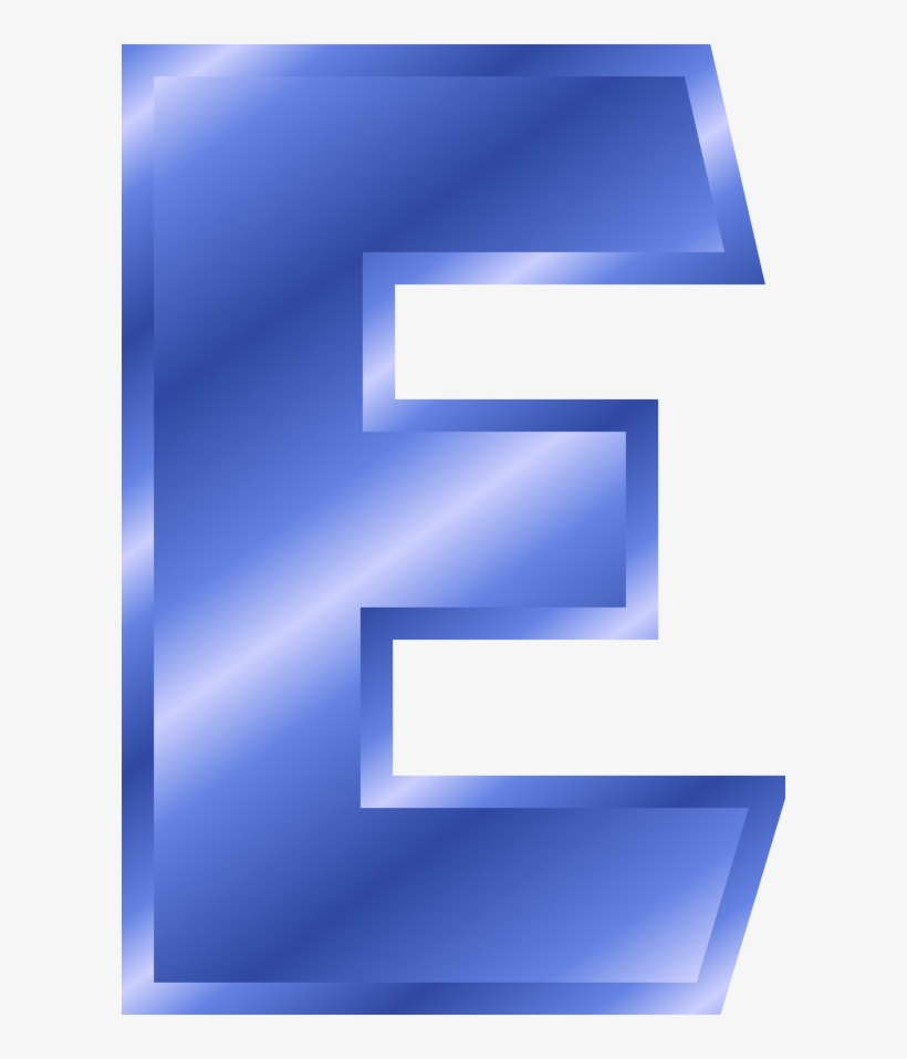 Detail Transparent Letter E Nomer 41