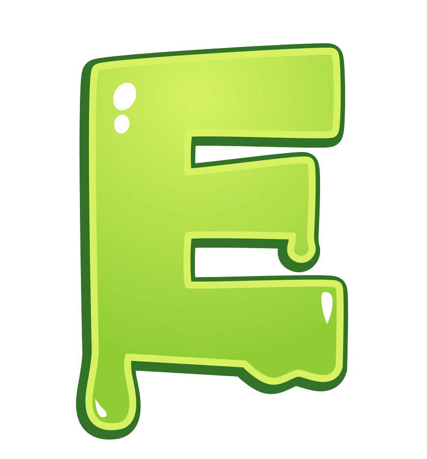 Detail Transparent Letter E Nomer 48