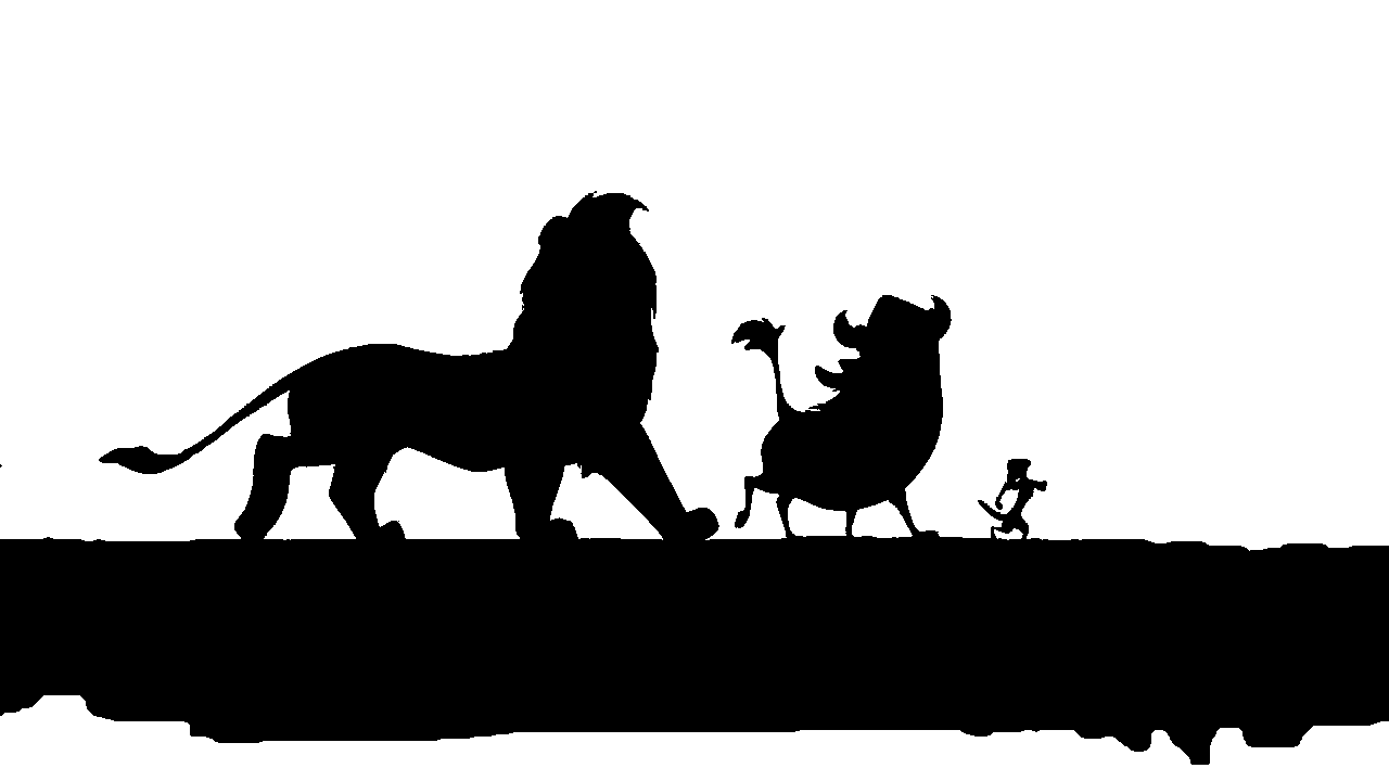 Detail Transparent Lion King Silhouette Nomer 13