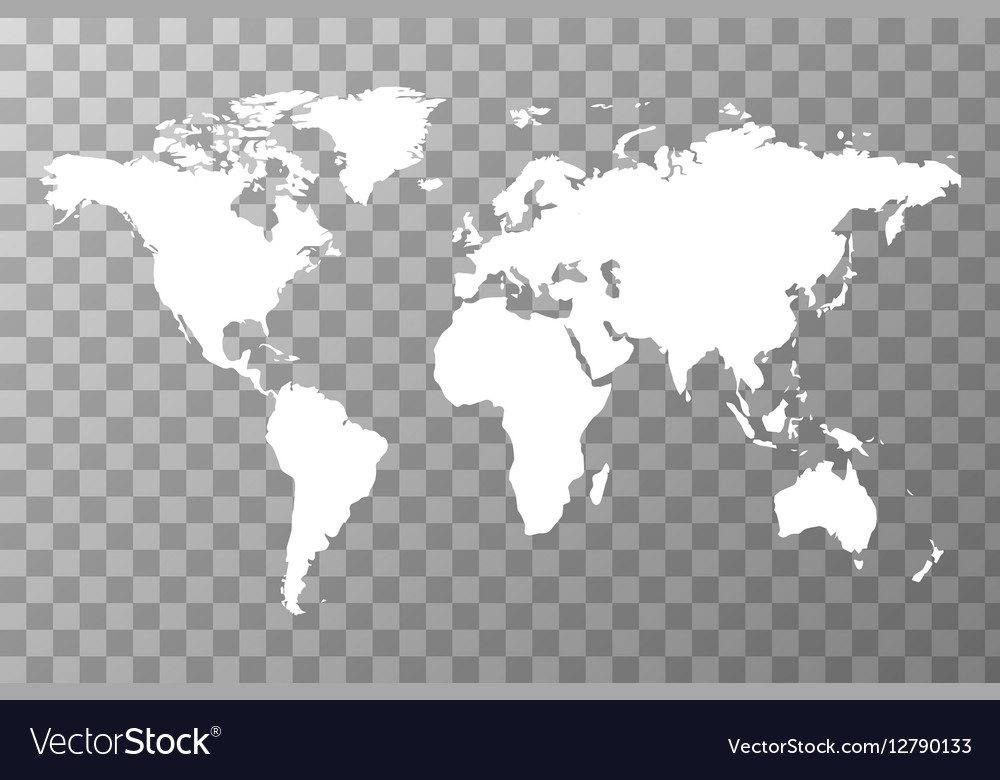 Detail Transparent Map Of The World Nomer 26