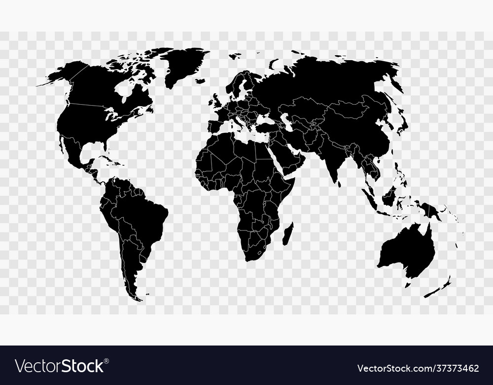 Detail Transparent Map Of The World Nomer 5